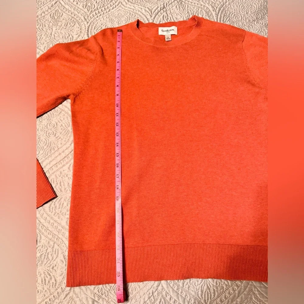 Goodfellow & Co Men's Orange Crewneck Sweater size small